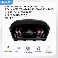 לוח מחוונים דיגיטלי לכל סוגי הBMW