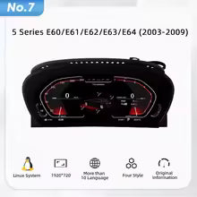 לוח מחוונים דיגיטלי לכל סוגי הBMW