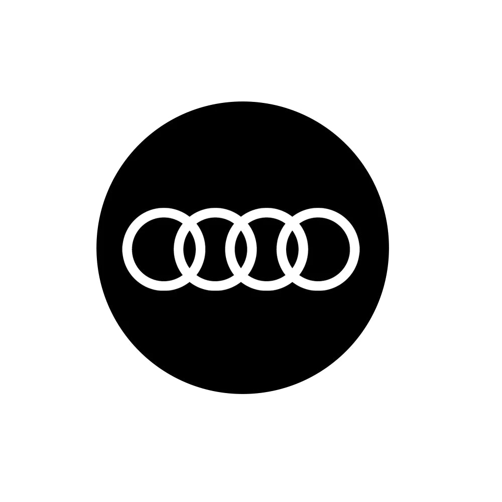 זוג מקרני לוגו LED לדלתות Audi