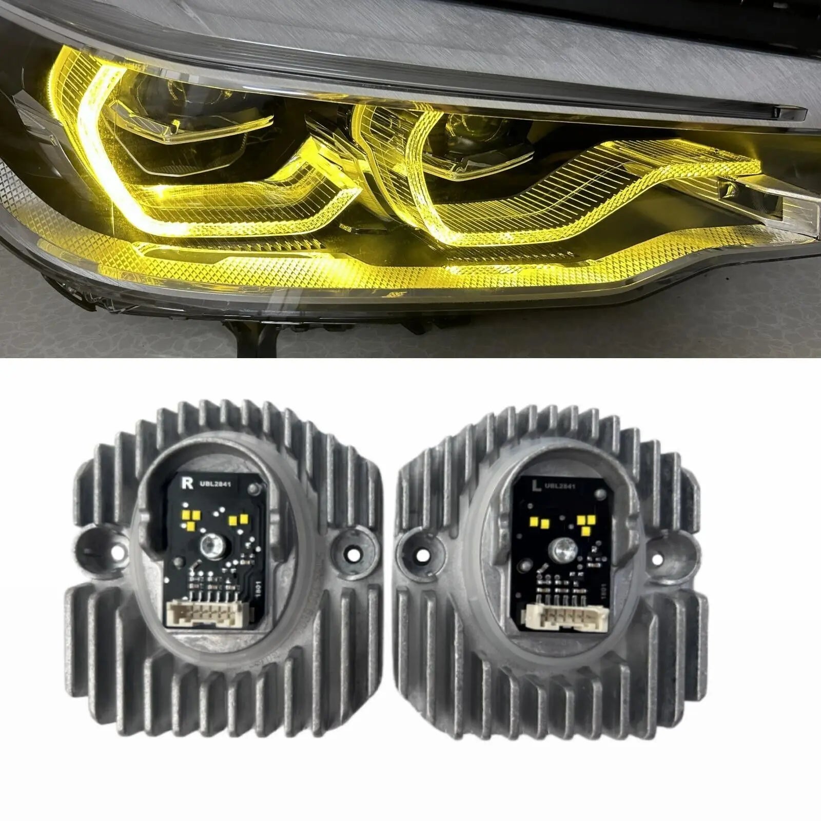 מודולי LED צהובים (CSL Yellow DRL) לפנסי BMW סדרה 5 G30 / G31 / M5 F90