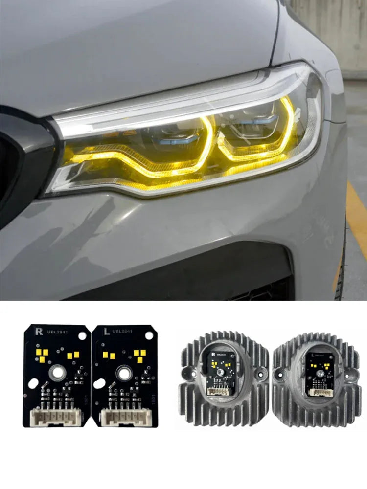 מודולי LED צהובים (CSL Yellow DRL) לפנסי BMW סדרה 5 G30 / G31 / M5 F90