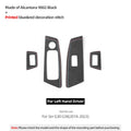 כיסויי אלקנטרה לכפתורי החלונות – BMW סדרה 5 G30 / G38 (2018–2023)