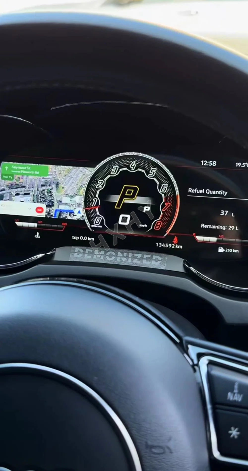 לוח מחוונים דיגיטלי LCD לאאודי A3 (2013–2020)