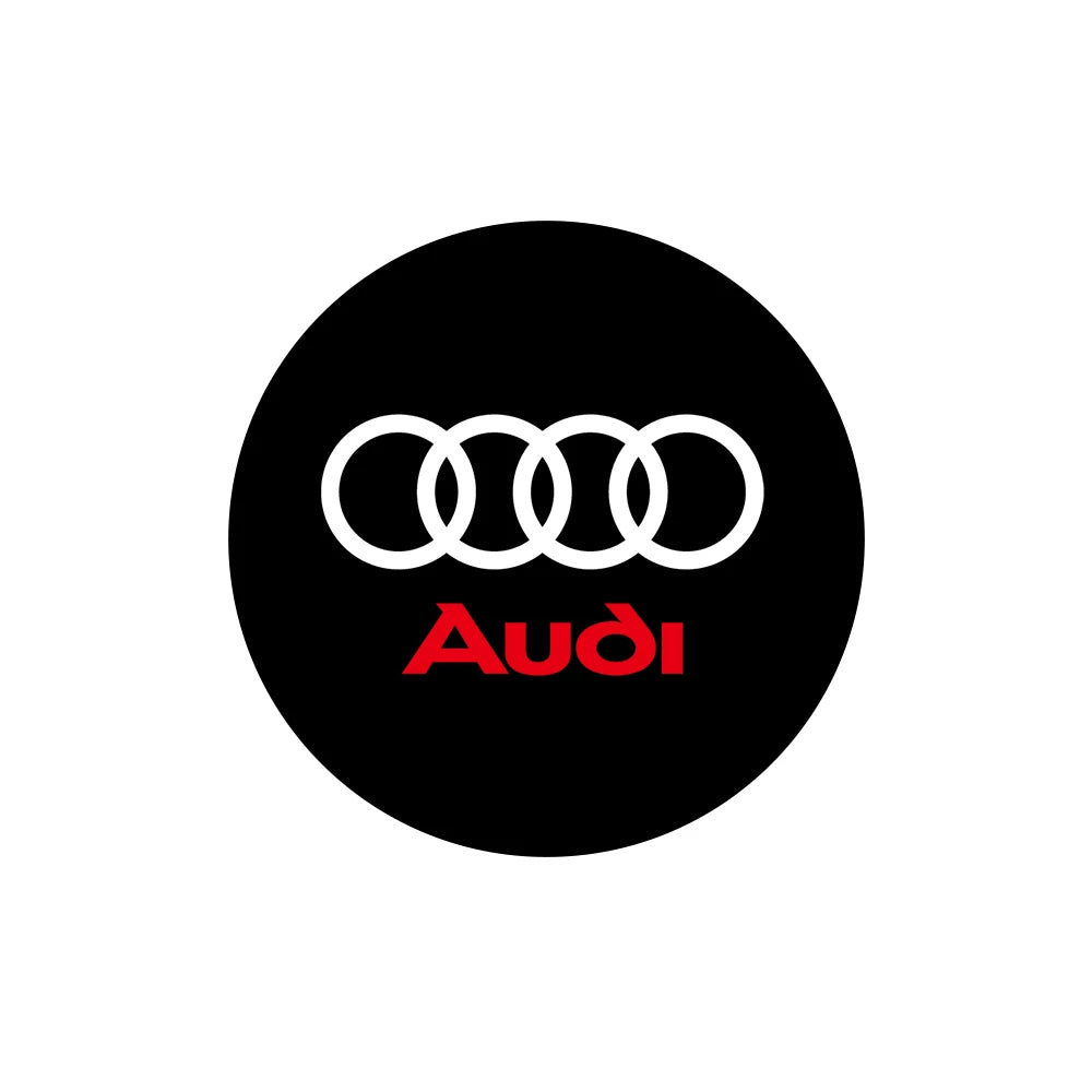 זוג מקרני לוגו LED לדלתות Audi